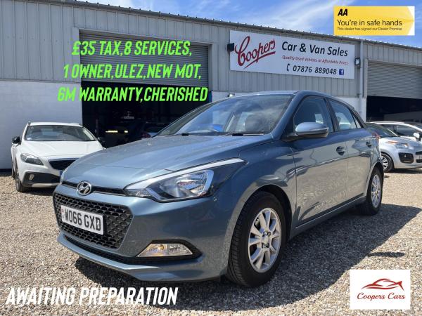 Hyundai i20 1.2 SE Hatchback 5dr Petrol Manual Euro 6 (84 ps)