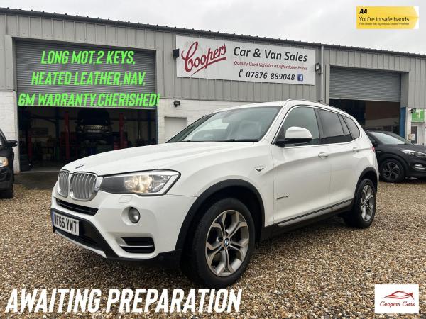 BMW X3 2.0 20d xLine SUV 5dr Diesel Manual xDrive Euro 6 (s/s) (190 ps)
