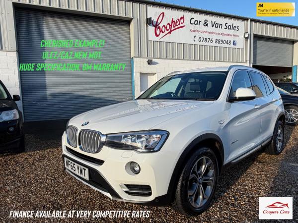 BMW X3 2.0 20d xLine SUV 5dr Diesel Manual xDrive Euro 6 (s/s) (190 ps)