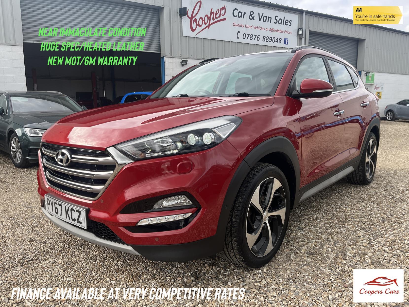 Hyundai TUCSON 1.7 CRDi Blue Drive Premium SE SUV 5dr Diesel DCT Euro 6 (s/s) (141 ps)
