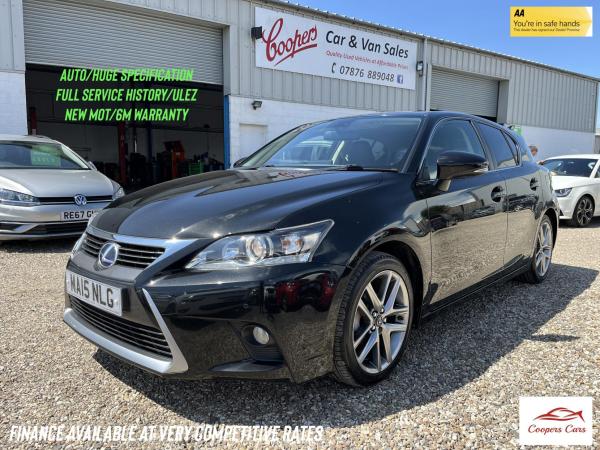 Lexus CT 1.8 200h Advance Plus Hatchback 5dr Petrol Hybrid CVT Euro 6 (s/s) (136 ps)