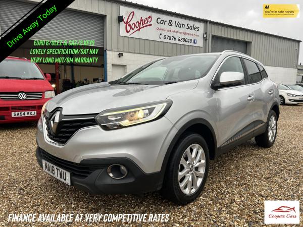 Renault Kadjar 1.5 dCi Dynamique Nav SUV 5dr Diesel Manual Euro 6 (s/s) (110 ps)