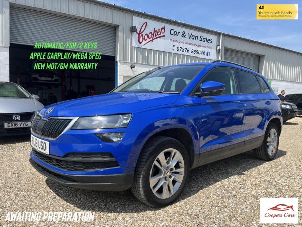 Skoda Karoq 1.6 TDI SE Technology SUV 5dr Diesel DSG Euro 6 (s/s) (115 ps)
