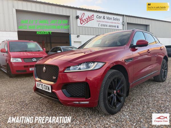 Jaguar F-PACE 3.0 D300 V6 S SUV 5dr Diesel Auto AWD Euro 6 (s/s) (300 ps)