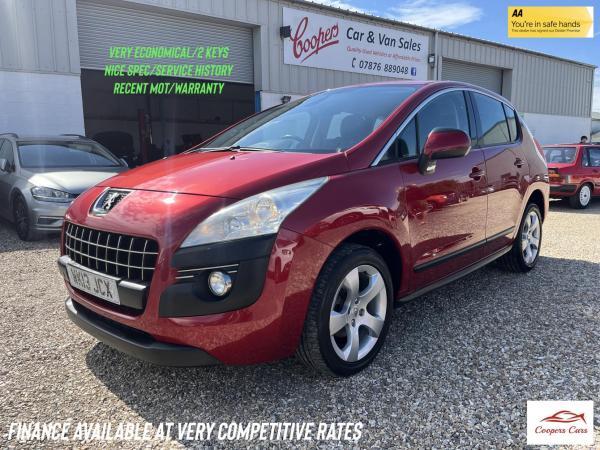 Peugeot 3008 1.6 HDi Active SUV 5dr Diesel Manual Euro 5 (115 ps)