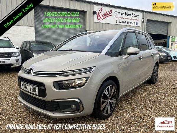 Citroen Grand C4 Picasso 1.6 BlueHDi Flair MPV 5dr Diesel Manual Euro 6 (s/s) (120 ps)