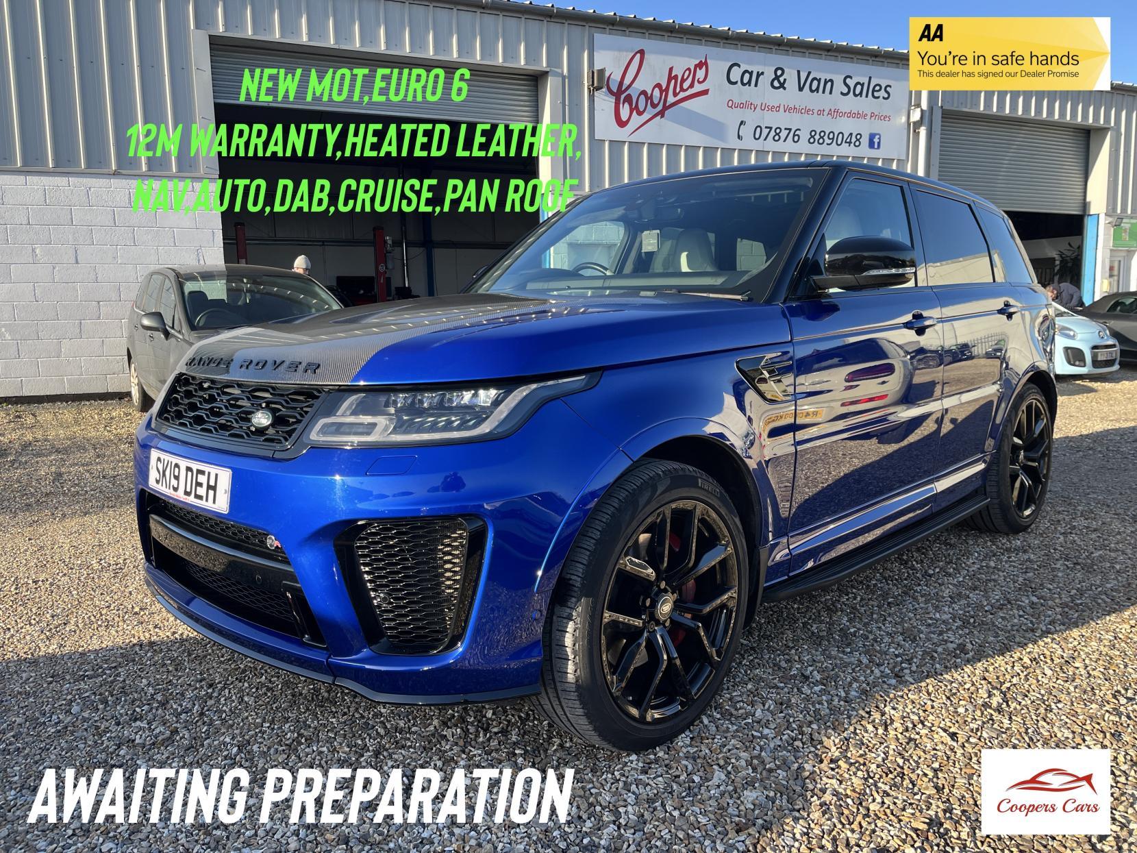 Land Rover Range Rover Sport 5.0 P575 V8 GPF SVR SUV 5dr Petrol Auto 4WD Euro 6 (s/s) (575 ps)