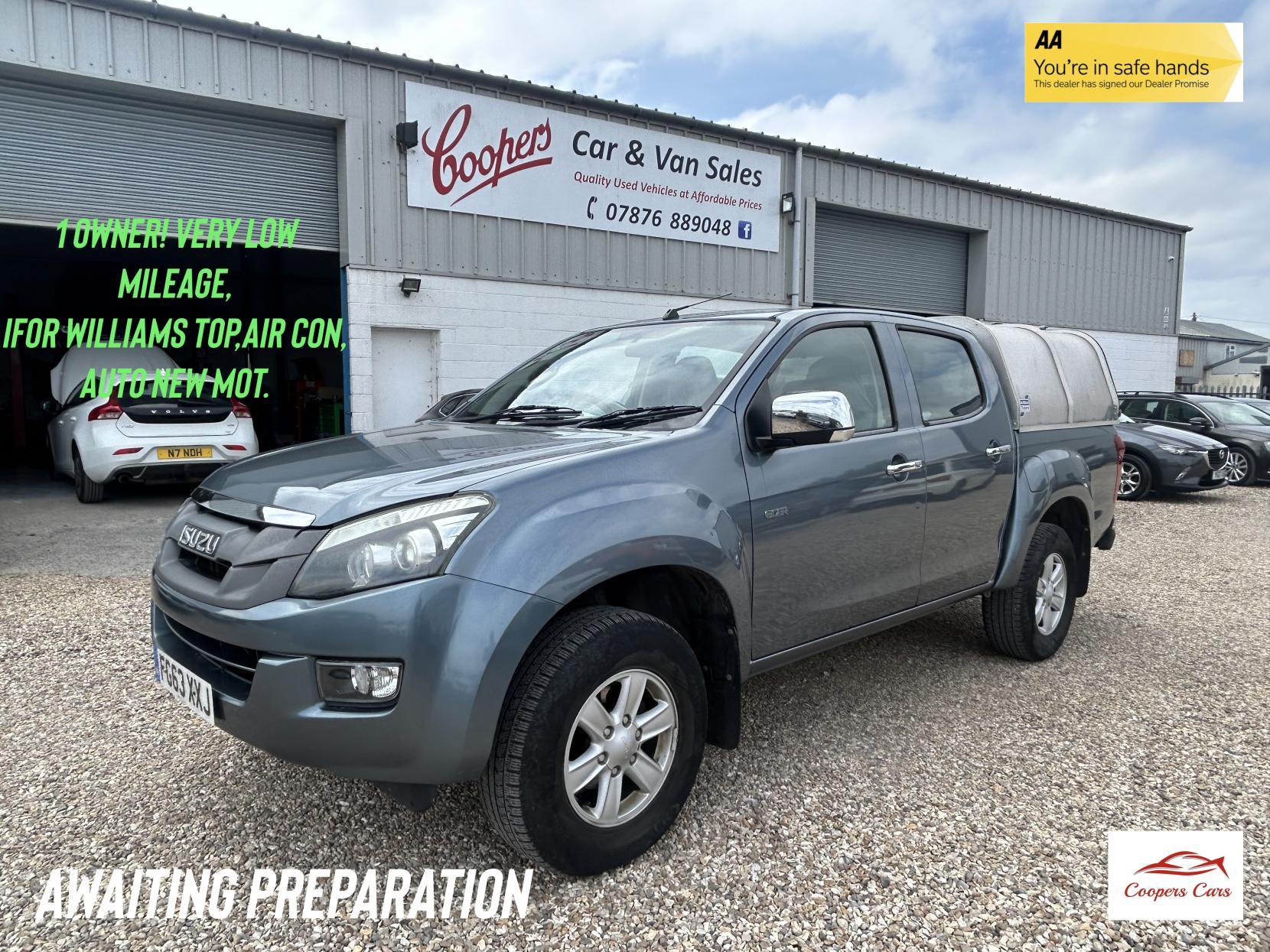 Isuzu D-Max 2.5 TD Eiger Pickup 4dr Diesel Automatic 4x4 (194 g/km, 161 bhp)