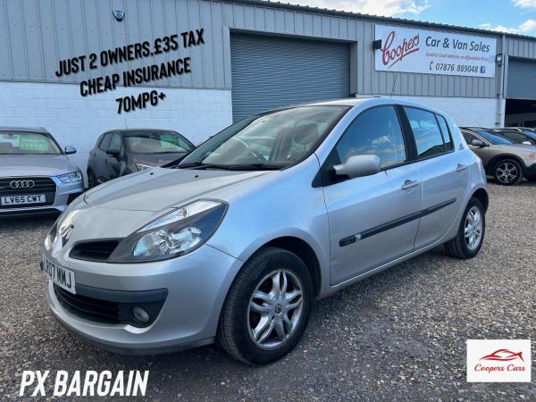 Renault Clio 1.5 dCi Dynamique Hatchback 5dr Diesel Manual (117 g/km, 86 bhp)