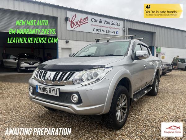 Mitsubishi L200 2.4 DI-D DC Barbarian Pickup Double Cab 4dr Diesel Auto 4WD Euro 5 (178 ps)