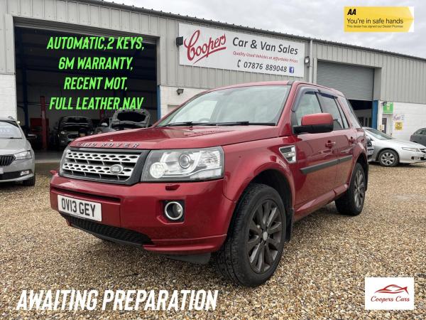 Land Rover Freelander 2 2.2 SD4 HSE Lux SUV 5dr Diesel CommandShift 4WD Euro 5 (190 ps)