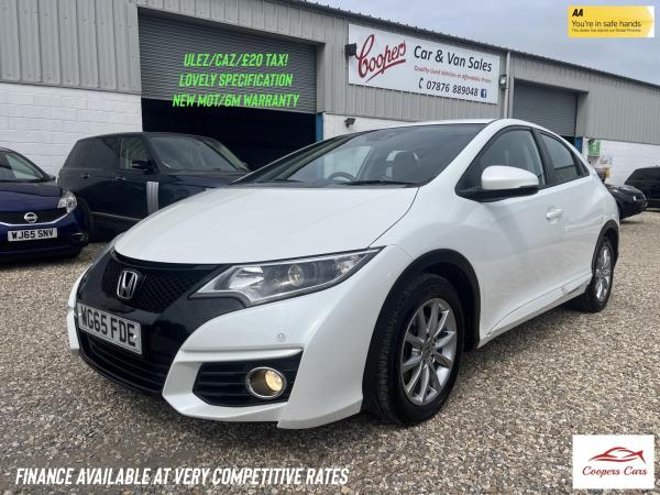 Honda Civic 1.6 i-DTEC SE Plus (Navi) Hatchback 5dr Diesel Manual Euro 5 (s/s) (120 ps)