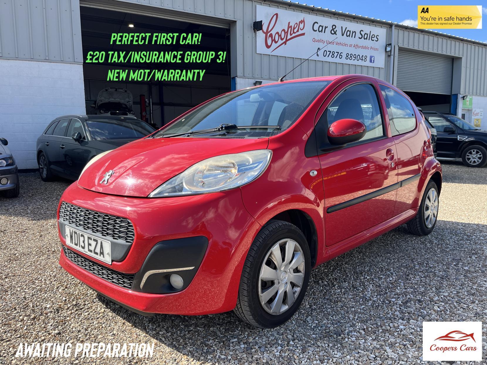 Peugeot 107 1.0 12V Active Hatchback 5dr Petrol Manual Euro 5 (68 ps)