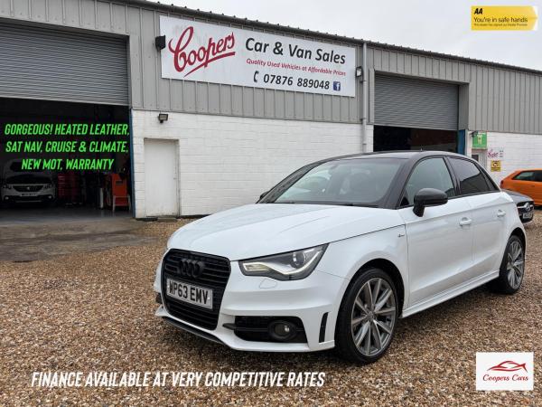 Audi A1 1.4 TFSI S line Style Edition Sportback 5dr Petrol Manual Euro 5 (s/s) (122 ps)