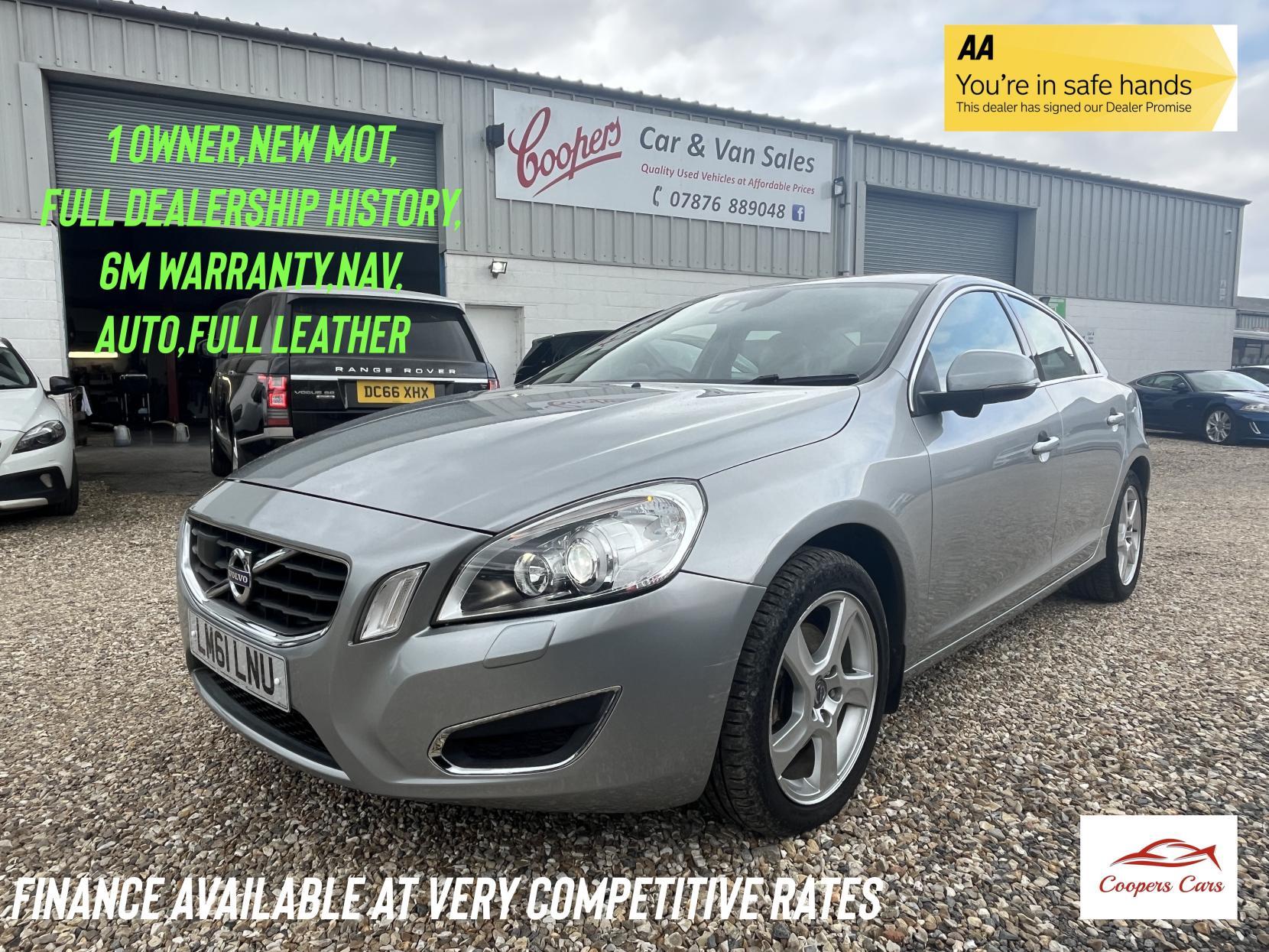 Volvo S60 2.0 D3 SE Lux Saloon 4dr Diesel Geartronic Euro 5 (s/s) (163 ps)