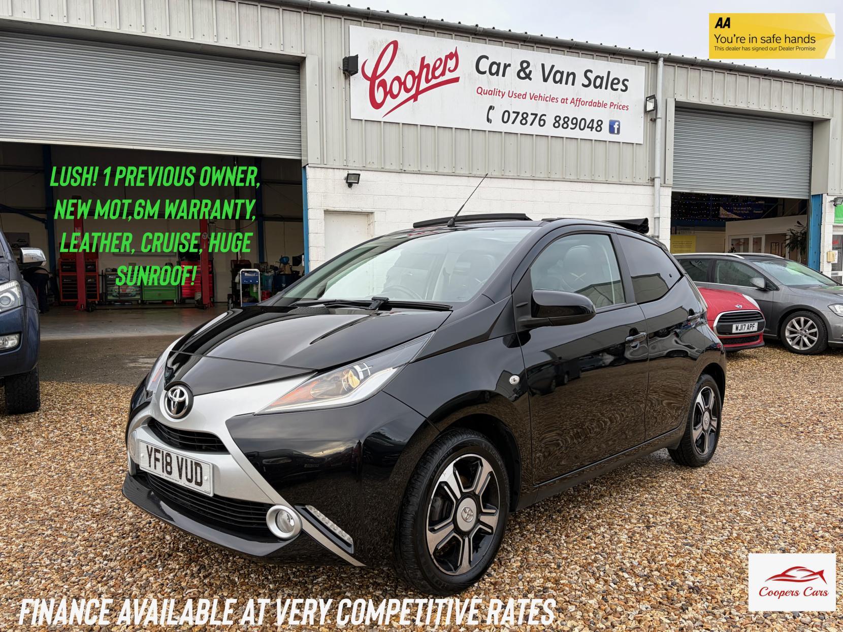 Toyota AYGO 1.0 VVT-i x-clusiv3 Hatchback 5dr Petrol Manual Euro 6 (68 ps)