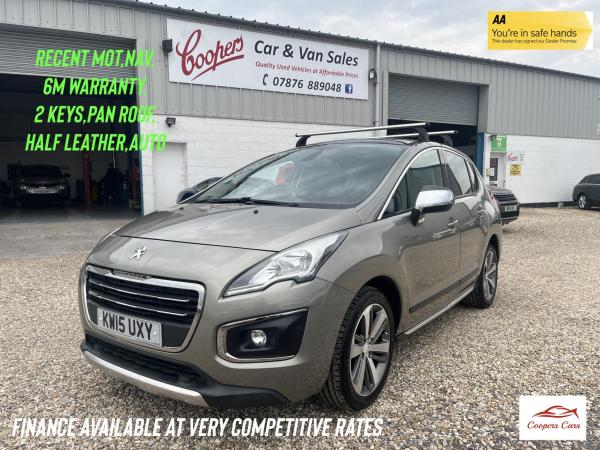 Peugeot 3008 2.0 HDi Allure SUV 5dr Diesel Auto Euro 5 (163 ps)