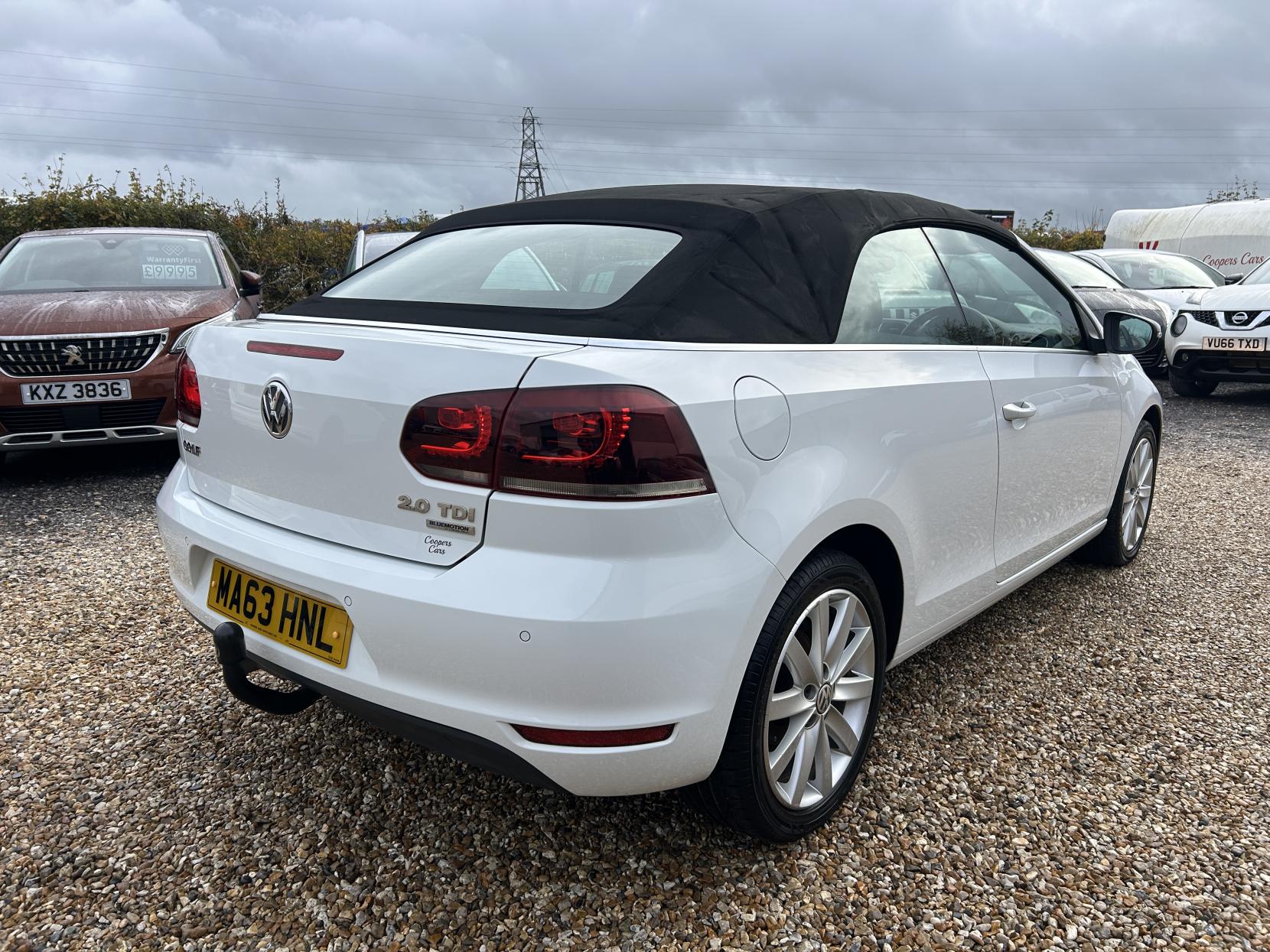 Volkswagen Golf 2.0 TDI BlueMotion Tech SE Cabriolet 2dr Diesel Manual Euro 5 (s/s) (140 ps)