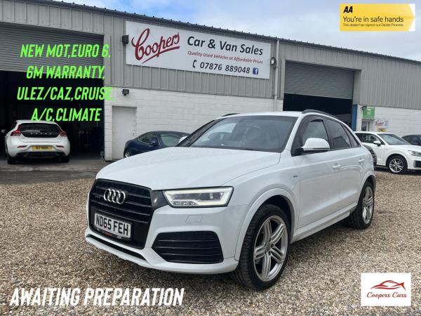 Audi Q3 2.0 TDI S line Plus SUV 5dr Diesel Manual quattro Euro 6 (s/s) (150 ps)