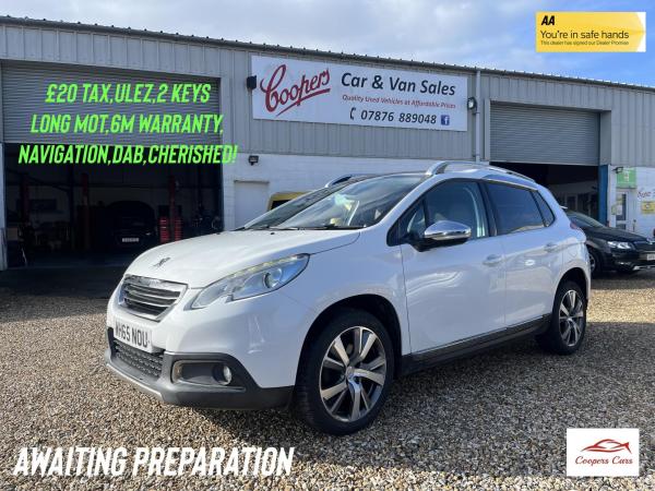 Peugeot 2008 1.6 BlueHDi Feline SUV 5dr Diesel Manual Euro 6 (s/s) (Calima) (120 ps)