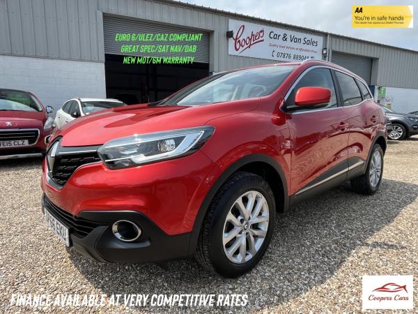 Renault Kadjar 1.5 dCi Dynamique Nav SUV 5dr Diesel Manual Euro 6 (s/s) (110 ps)