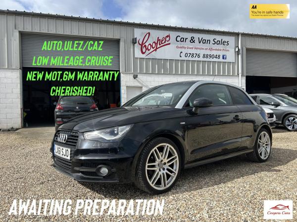 Audi A1 1.4 TFSI S line Hatchback 3dr Petrol S Tronic Euro 5 (s/s) (122 ps)