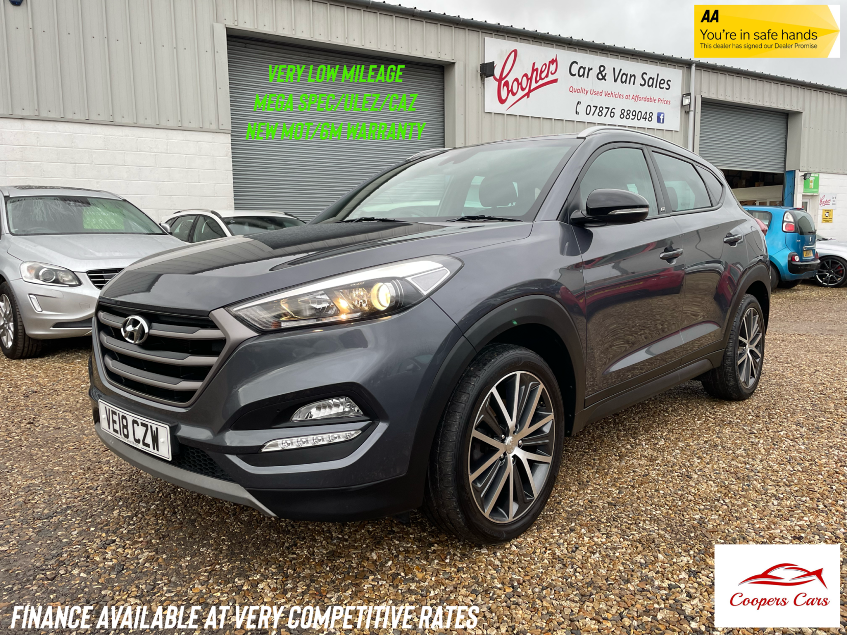 Hyundai TUCSON 1.6 T-GDi GO! SE SUV 5dr Petrol Manual Euro 6 (177 ps)