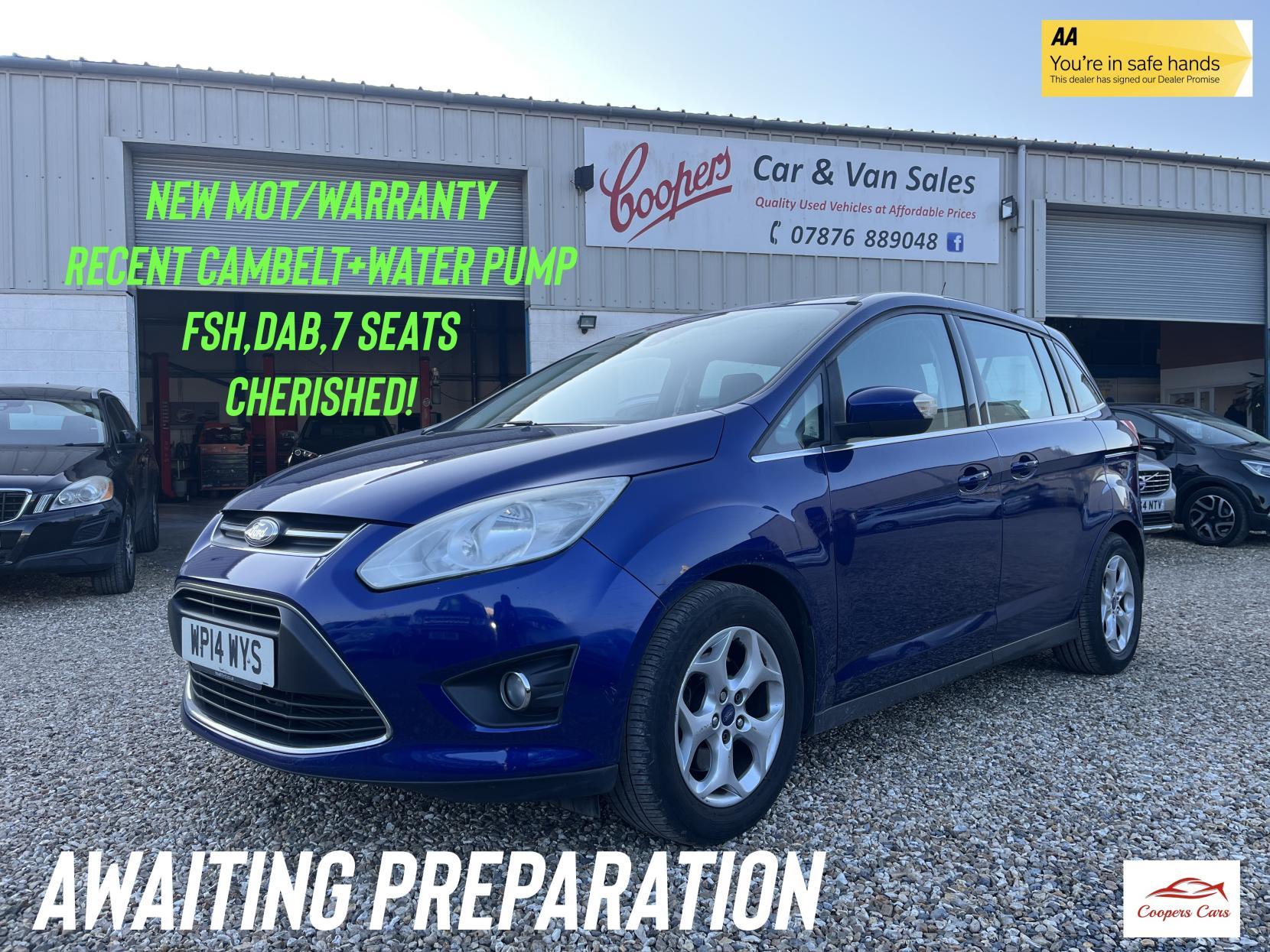 Ford Grand C-Max 1.6 TDCi Zetec MPV 5dr Diesel Manual Euro 5 (115 ps)