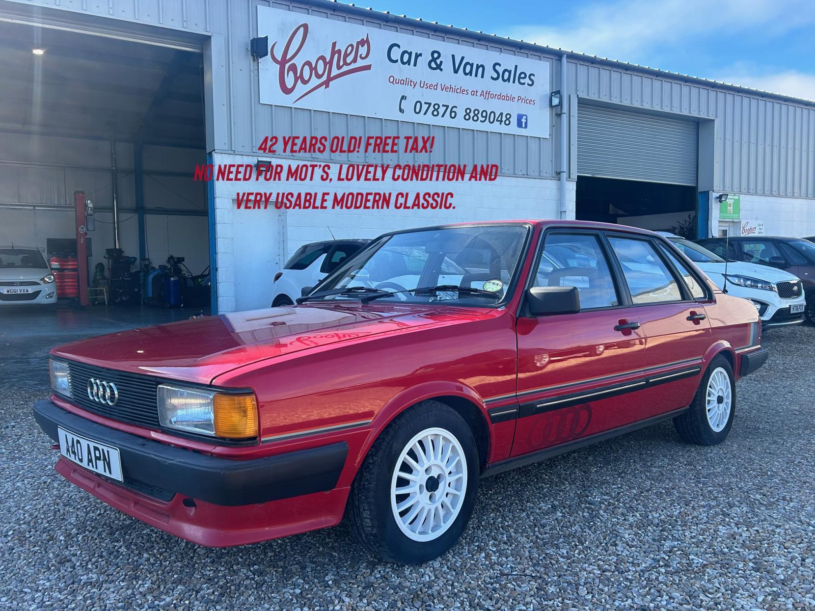 Audi 80 1.8 Sport Saloon 4dr Petrol Manual (112 bhp)