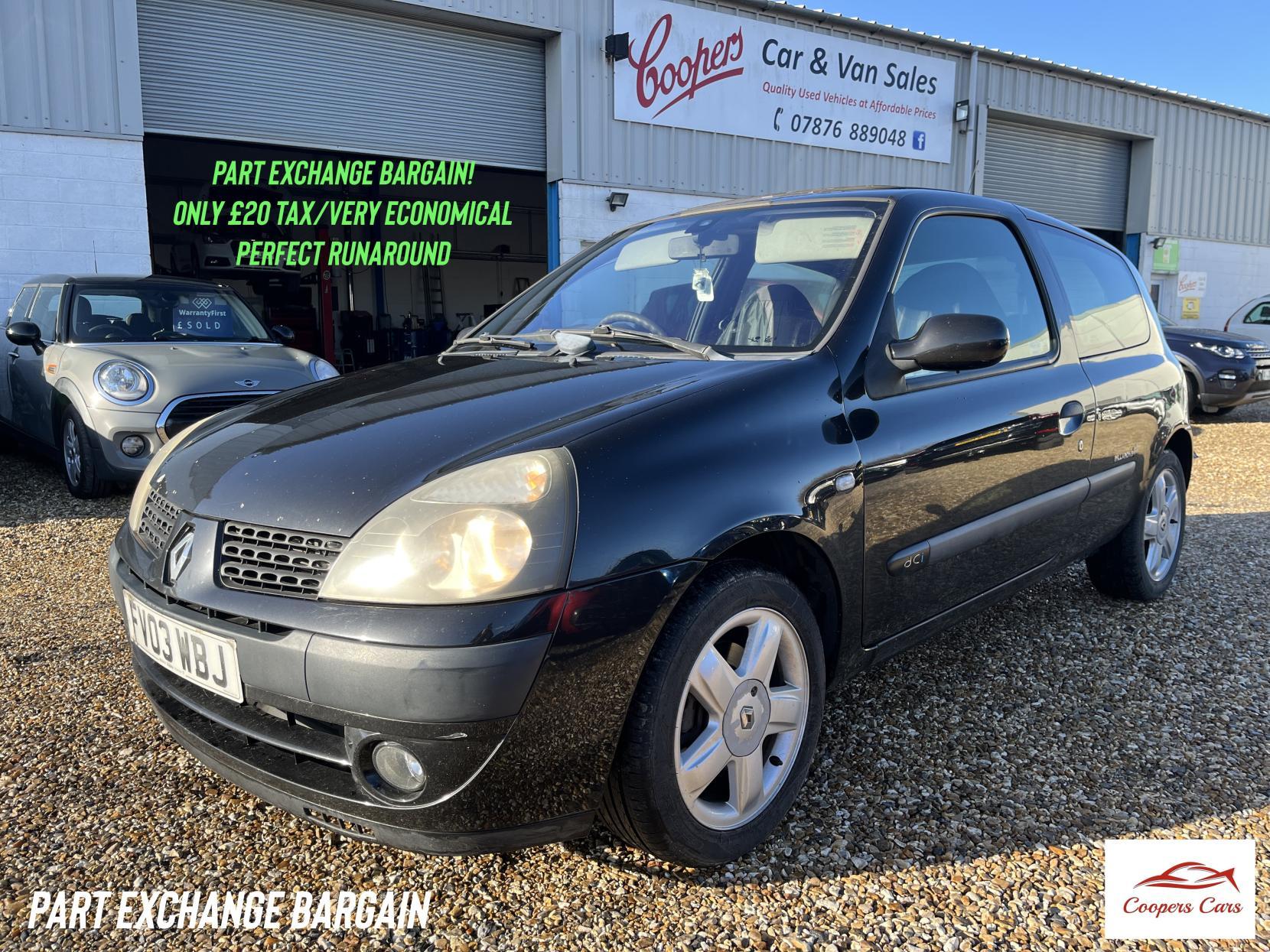 Renault Clio 1.5 dCi Dynamique Hatchback 3dr Diesel Manual (110 g/km, 80 bhp)