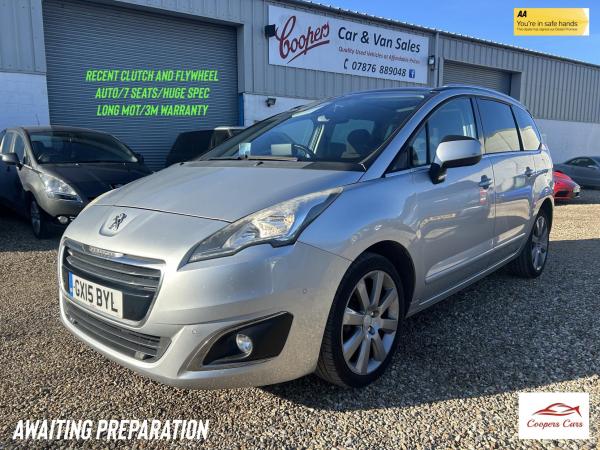 Peugeot 5008 1.6 e-HDi Allure MPV 5dr Diesel EGC Euro 5 (s/s) (115 ps)