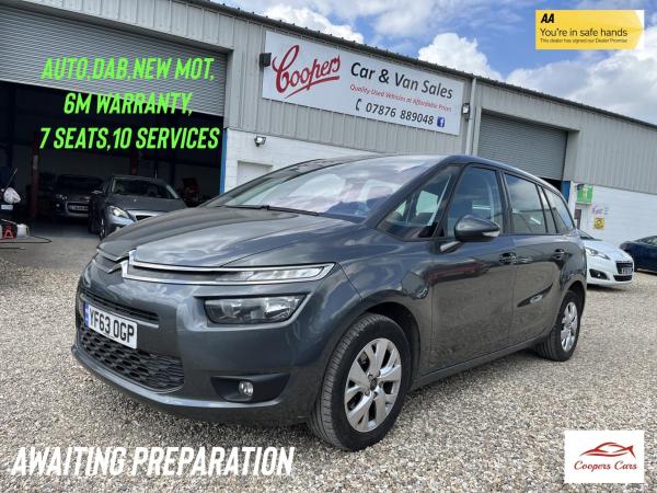 Citroen Grand C4 Picasso 1.6 e-HDi Airdream VTR+ MPV 5dr Diesel ETG6 Euro 5 (s/s) (115 ps)