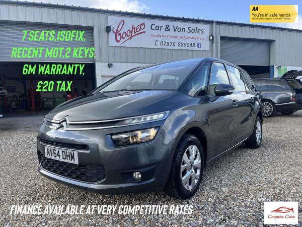 Citroen Grand C4 Picasso 1.6 e-HDi Airdream VTR+ MPV 5dr Diesel Manual Euro 5 (s/s) (115 ps)