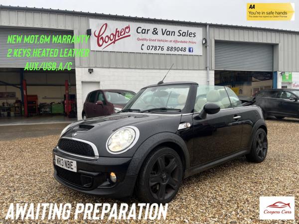 MINI Convertible 1.6 Cooper S Convertible 2dr Petrol Manual Euro 5 (s/s) (184 ps)