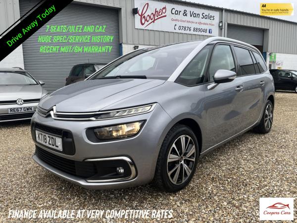 Citroen Grand C4 Picasso 1.6 BlueHDi Feel MPV 5dr Diesel Manual Euro 6 (s/s) (120 ps)