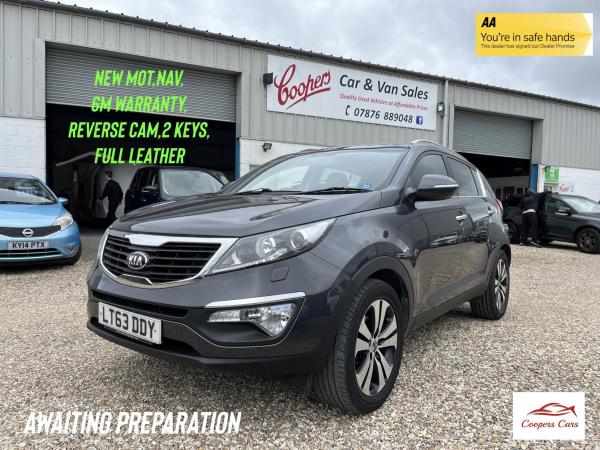 Kia Sportage 1.7 CRDi EcoDynamics 3 SUV 5dr Diesel Manual 2WD Euro 5 (s/s) (114 bhp)