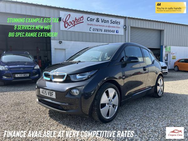 BMW i3 Hatchback 5dr Petrol Plug-in Hybrid Auto Euro 6 (s/s) (Range Extender) (170 ps)