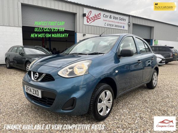 Nissan Micra 1.2 Visia Hatchback 5dr Petrol Manual Euro 5 (80 ps)