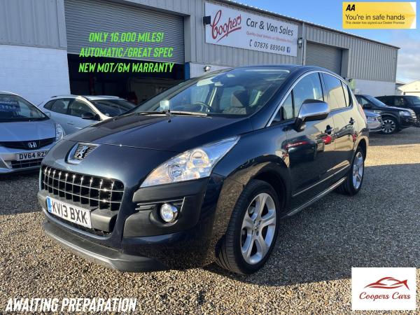 Peugeot 3008 1.6 e-HDi Allure SUV 5dr Diesel EGC Euro 5 (s/s) (115 ps)