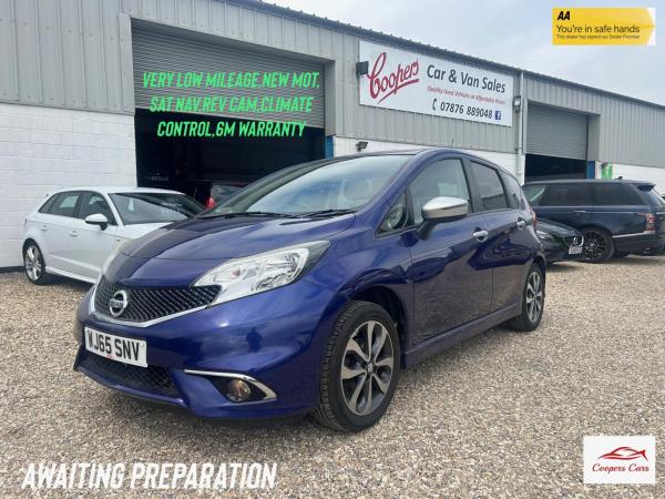 Nissan Note 1.2 12V n-tec Hatchback 5dr Petrol Manual Euro 5 (s/s) (80 ps)