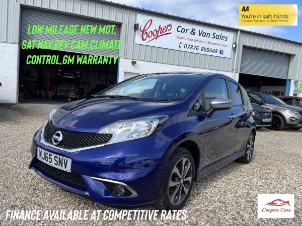 Nissan Note 1.2 12V n-tec Hatchback 5dr Petrol Manual Euro 5 (s/s) (80 ps)
