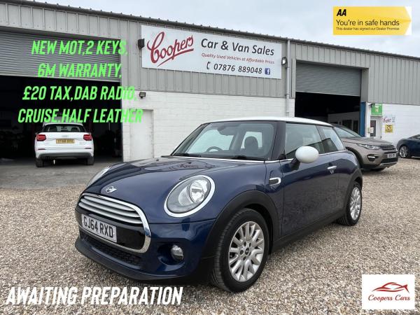 MINI Hatch 1.5 Cooper Hatchback 3dr Petrol Manual Euro 6 (s/s) (136 ps)
