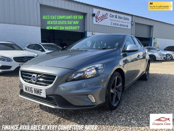 Volvo V40 2.0 D2 R-Design Nav Hatchback 5dr Diesel Manual Euro 6 (s/s) (120 ps)