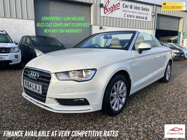 Audi A3 Cabriolet 2.0 TDI SE Convertible 2dr Diesel Manual Euro 6 (s/s) (150 ps)