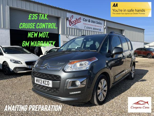 Citroen C3 Picasso 1.6 HDi Exclusive MPV 5dr Diesel Manual Euro 5 (90 ps)