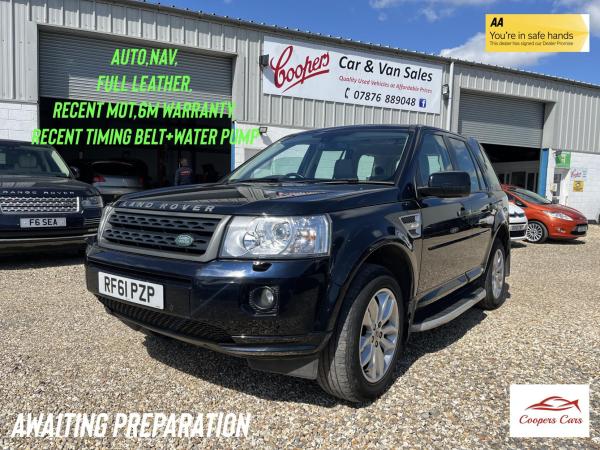 Land Rover Freelander 2 2.2 SD4 HSE SUV 5dr Diesel CommandShift 4WD Euro 5 (190 ps)