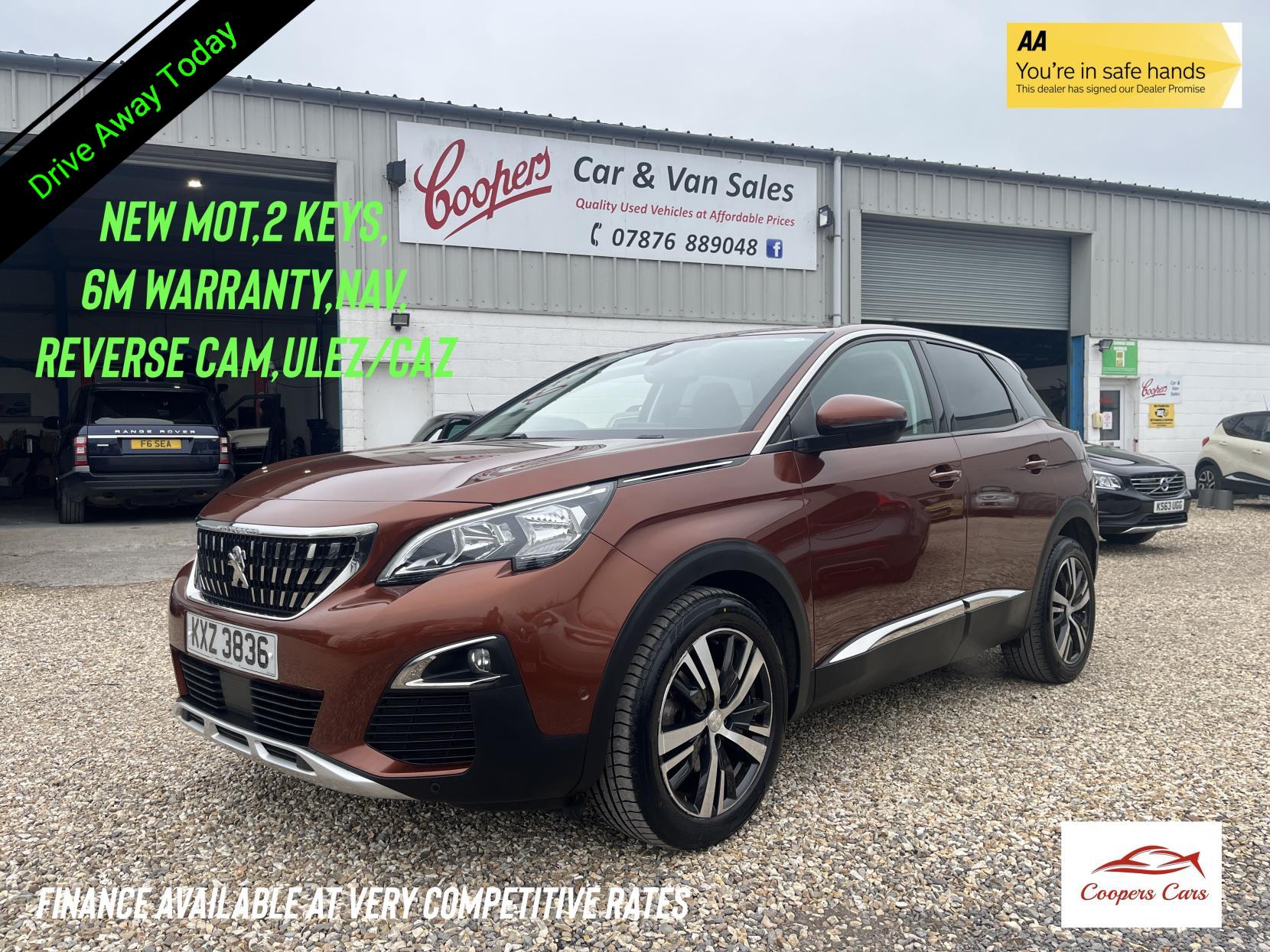 Peugeot 3008 1.6 BlueHDi Allure SUV 5dr Diesel Manual Euro 6 (s/s) (120 ps)