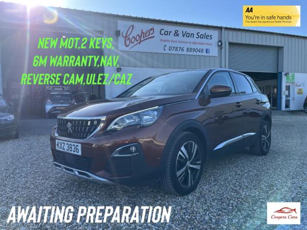 Peugeot 3008 1.6 BlueHDi Allure SUV 5dr Diesel Manual Euro 6 (s/s) (120 ps)