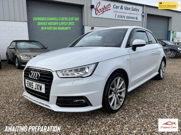 Audi A1 1.4 TFSI S line Hatchback 3dr Petrol Manual Euro 6 (s/s) (125 ps)
