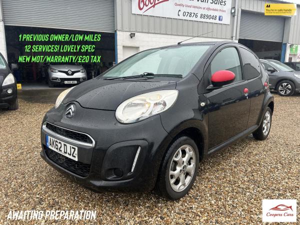 Citroen C1 1.0i Connexion Hatchback 5dr Petrol Manual Euro 5 (68 ps)